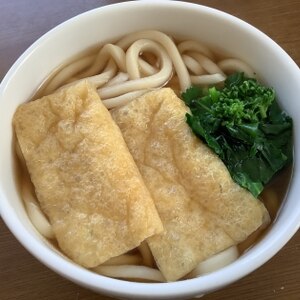 甘いきつねさんうどん